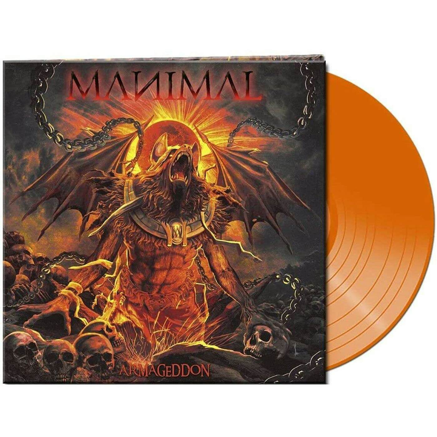 Manimal Armageddon (Orange) Vinyl Record