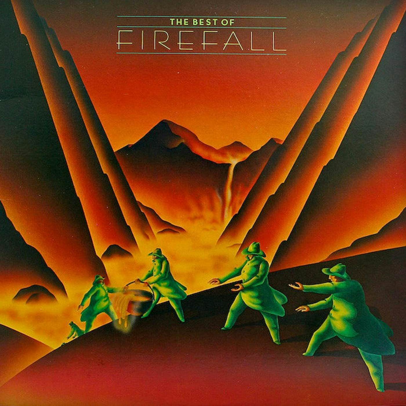 The Best Of Firefall (Translucent Limited Anniversary Edition) Vinyl Record