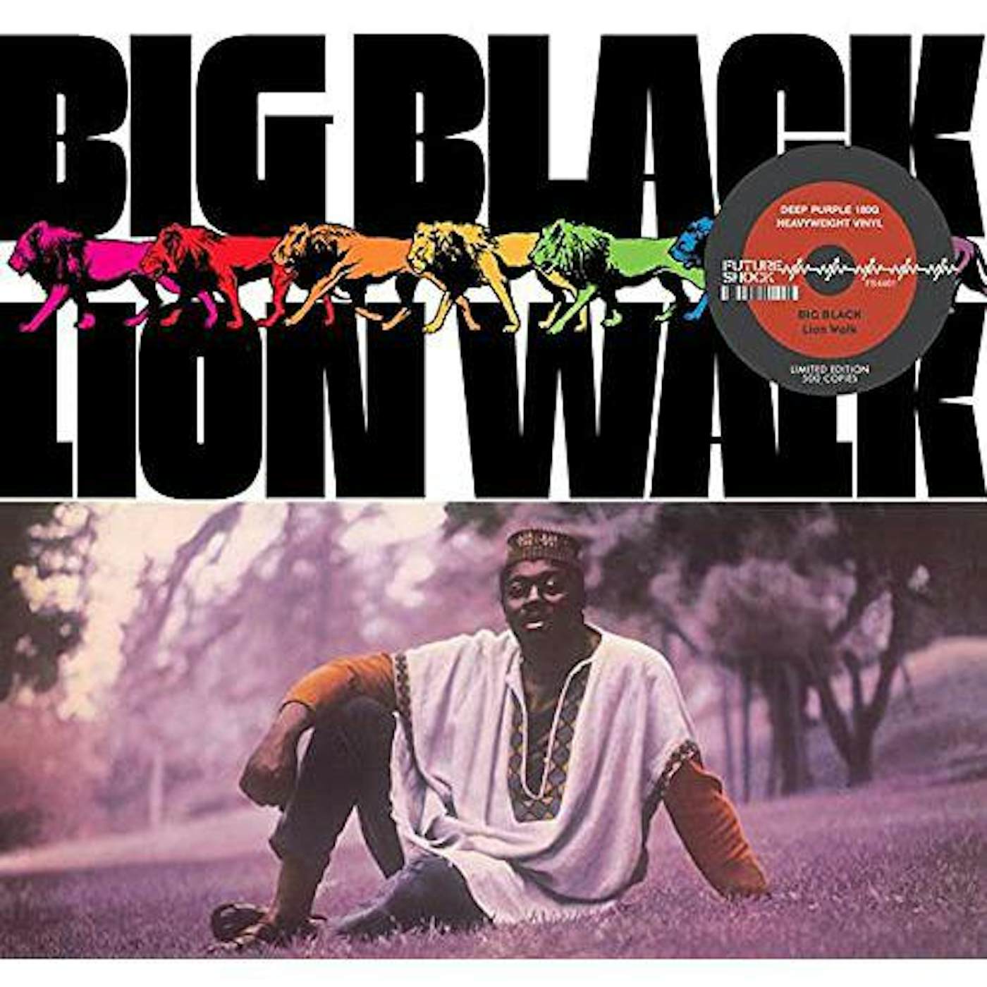 Big Black LION WALK (PURPLE VINYL) Vinyl Record
