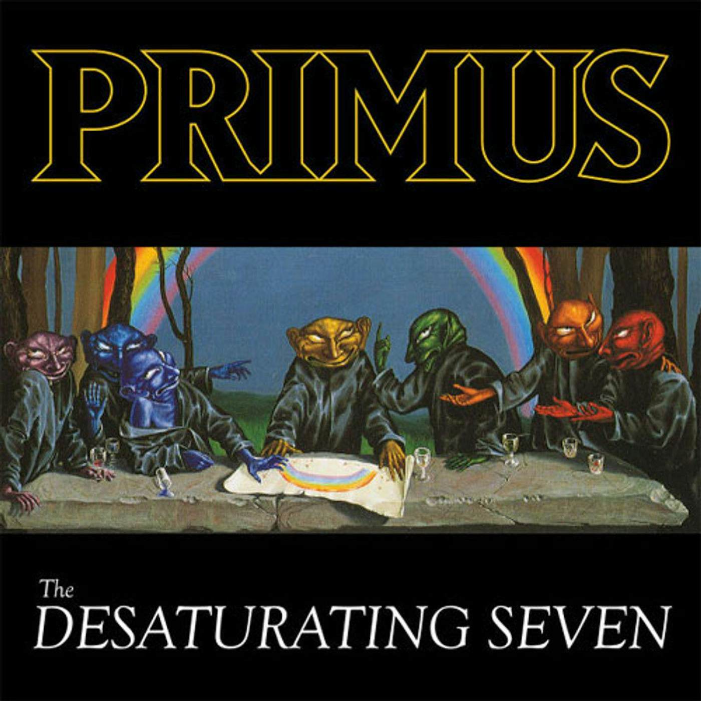 Primus Desaturating Seven (Clear-rainbow Splatter) Vinyl Record