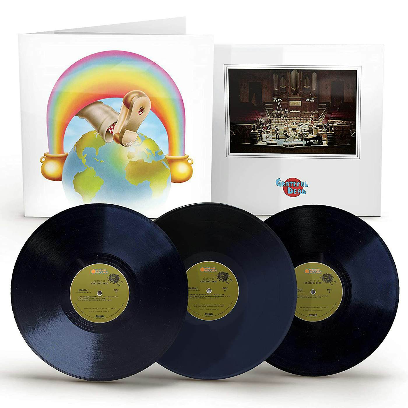 Grateful Dead Europe 72 (Live) (50th Anniversary Edition) Triple Vinyl Record