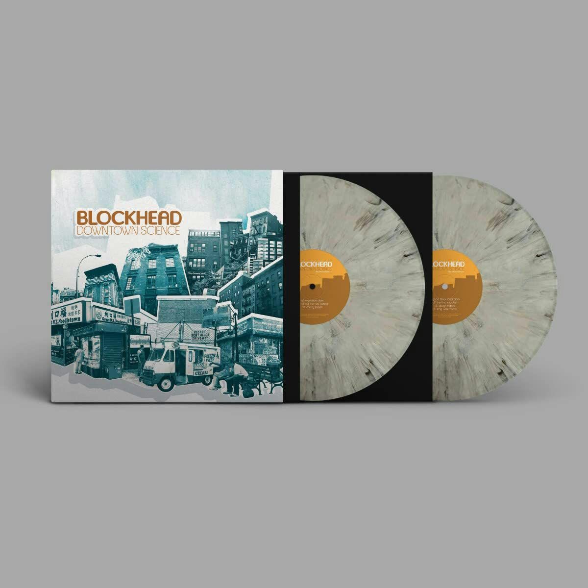 Blockhead Downtown Science (Grey Marbled/2LP/180g) Vinyl Record