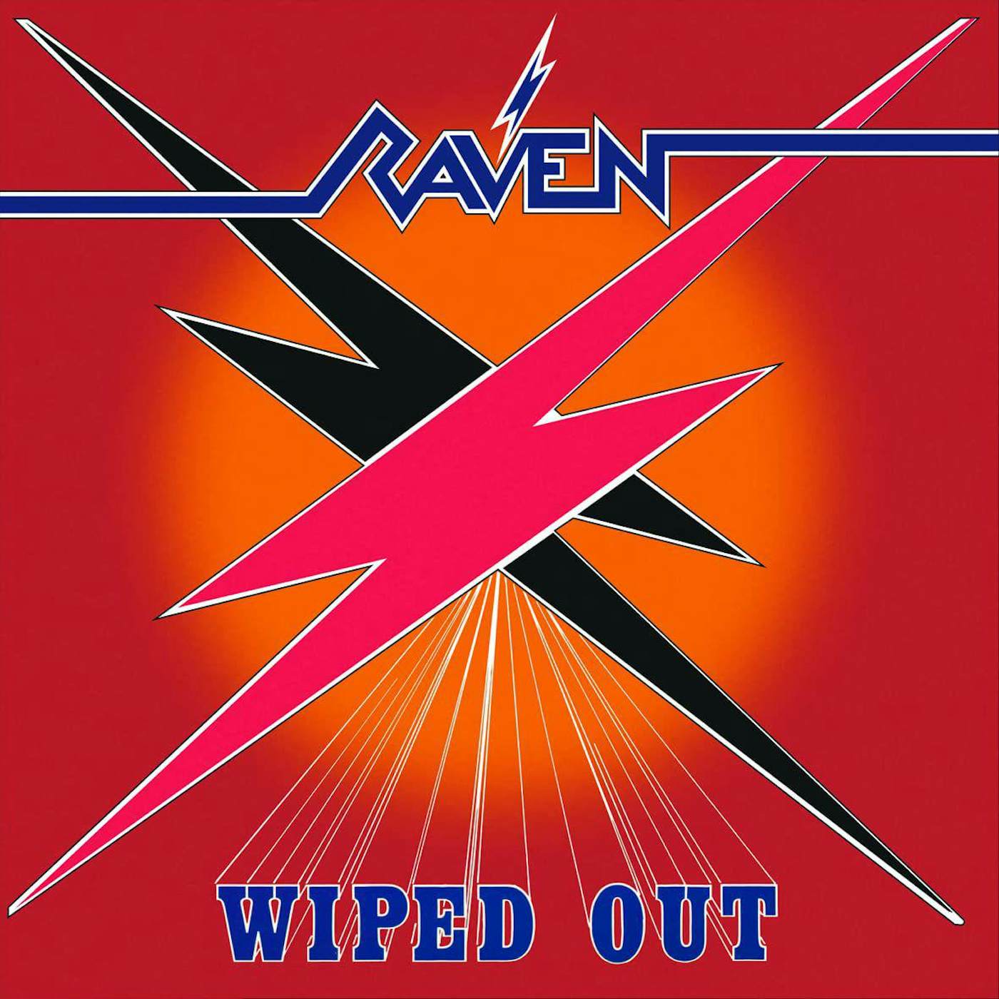 Raven Wiped Out (Blue Smoke) Vinyl Record