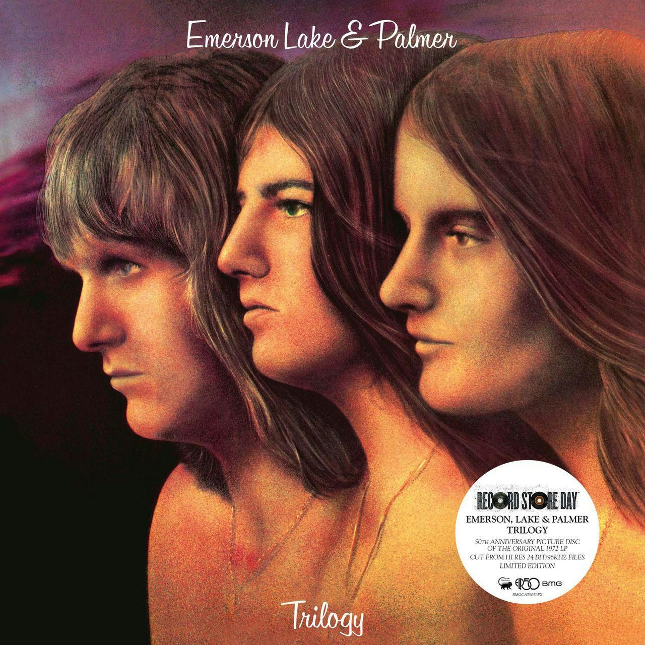 Emerson, Lake & Palmer Trilogy Picture Disc Vinyl Record