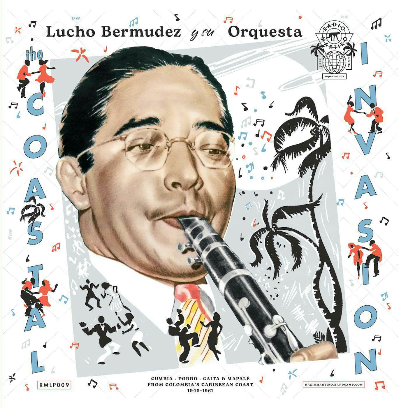 Lucho Bermudez Y Su Orquesta Coastal Invasion: Cumbia, Porro, Gaita & Mapalé From Colombia’s Caribbean Coast (1946-1961) Vinyl Record