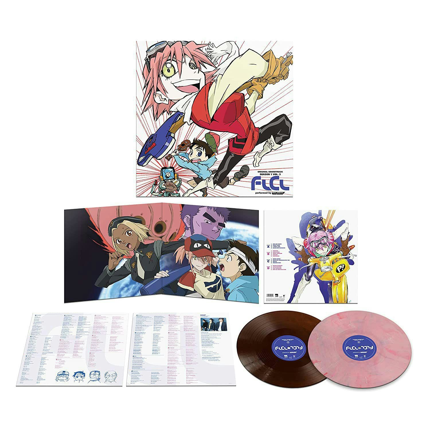 the pillows FLCL Season 1 Vol. 3 Original Soundtrack (2LP/Color