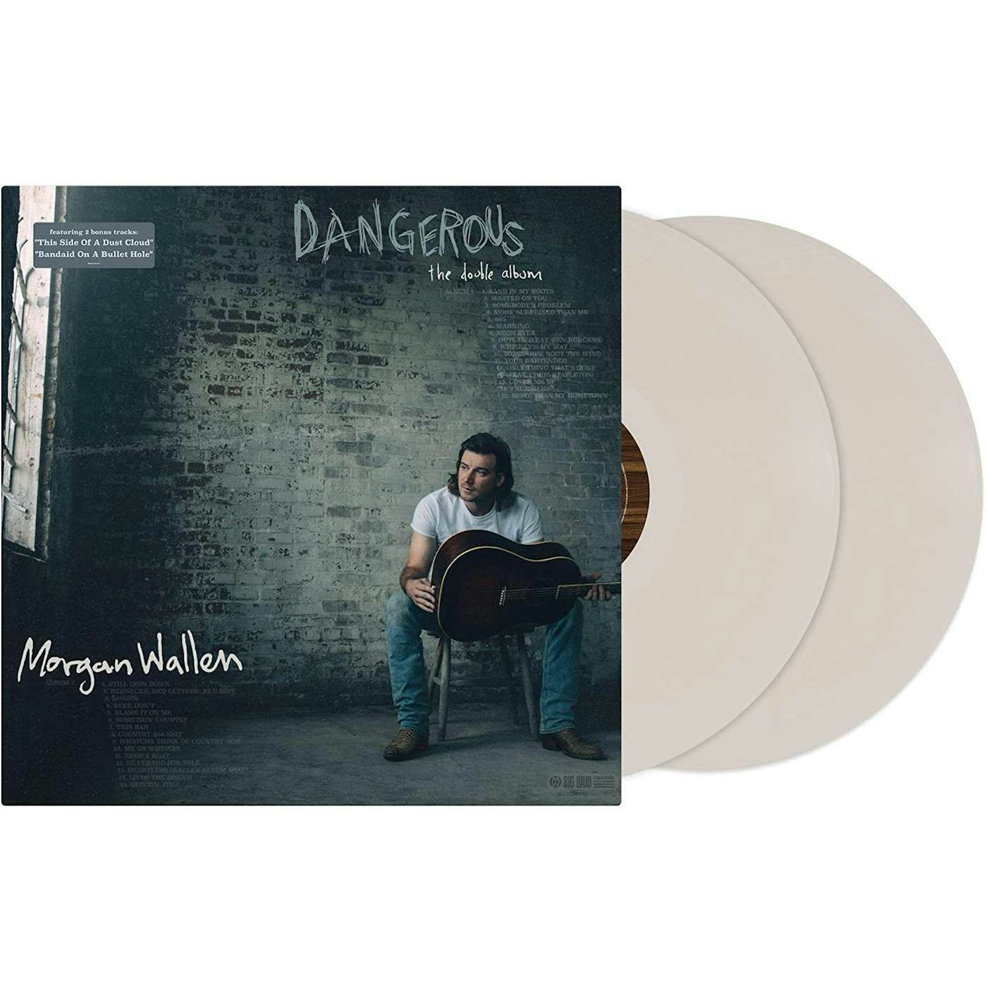 Morgan Wallen Dangerous: The Double Album (Clouded Vinyl/3LP) Vinyl Record