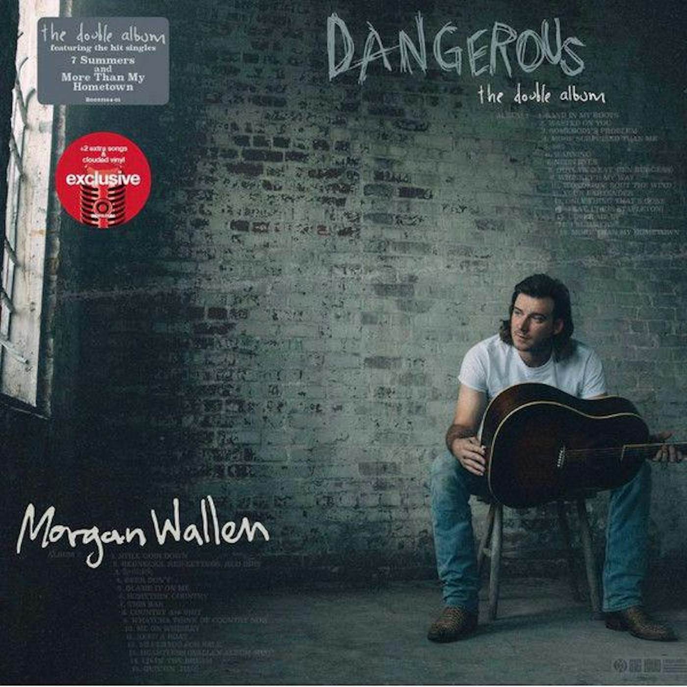 Morgan Wallen Dangerous: The Double Album (Clouded Vinyl/3LP) Vinyl Record