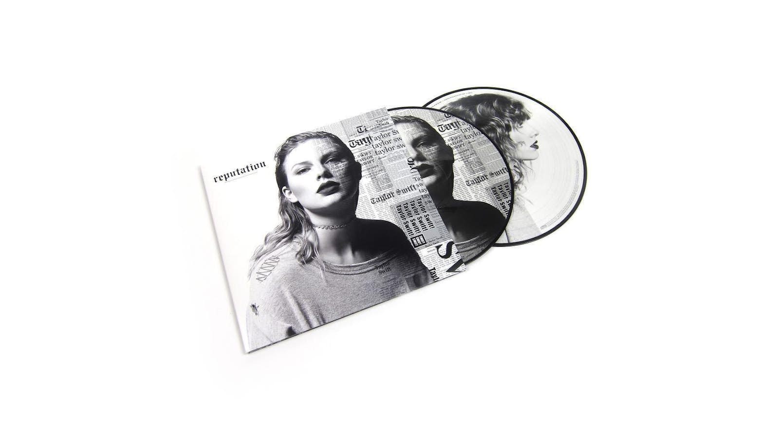 TAYLOR SWIFT 】REPUTATION - 2XLP PICTURE VINYL RECORD LIMITED EDITION - NEW  843930033157