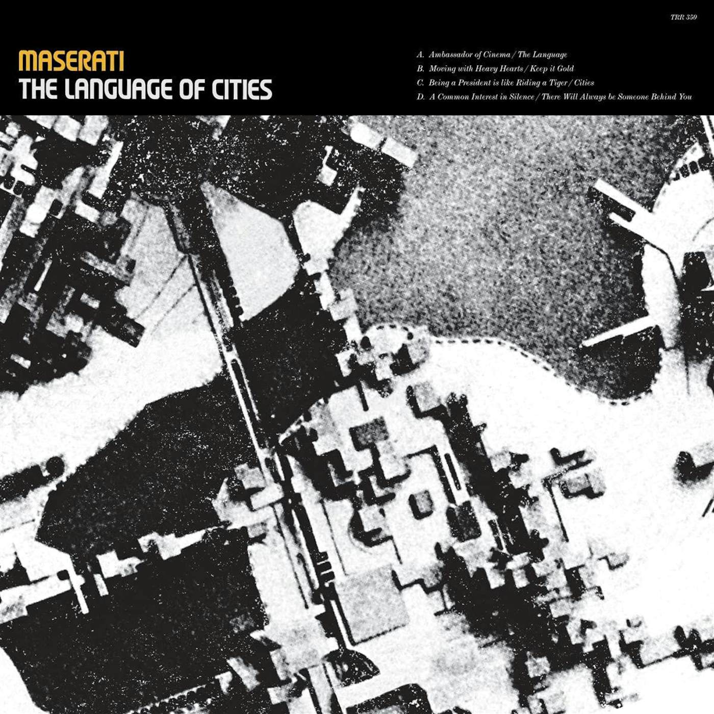 Maserati Language Of Cities (Anniversary Edition/crystal Clear W/ Red & Yellow Vinyl Record)