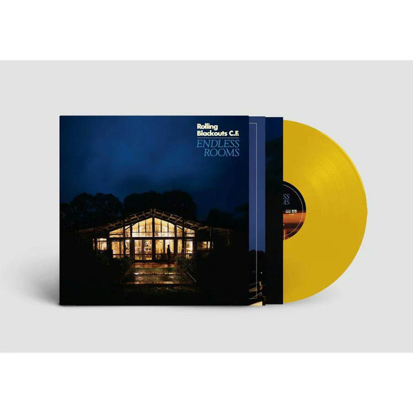 Rolling Blackouts Coastal Fever Endless Rooms (Loser Edition/Yellow) Vinyl Record