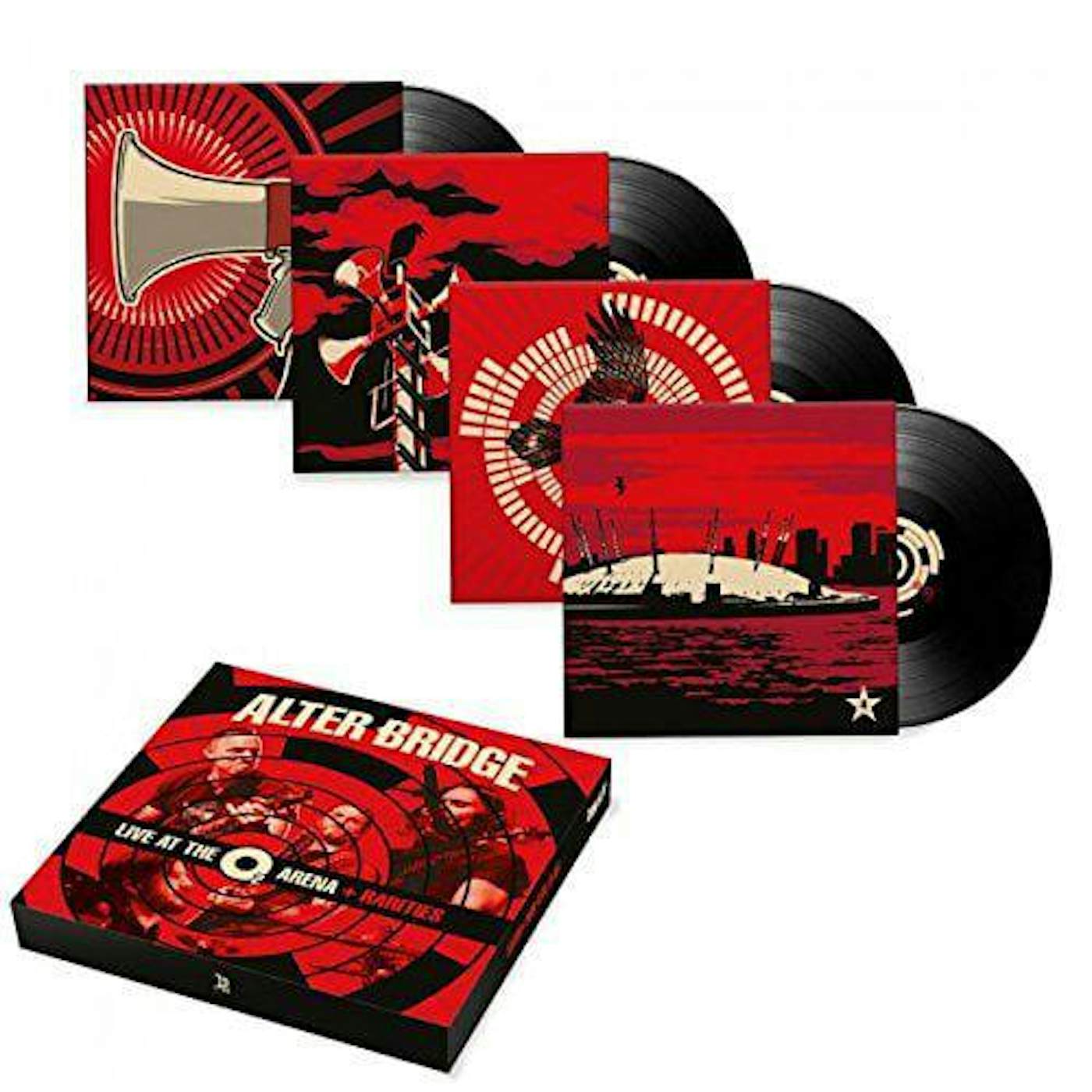 Alter Bridge Live At The O2 Arena + Rarities (4LP) Vinyl Record