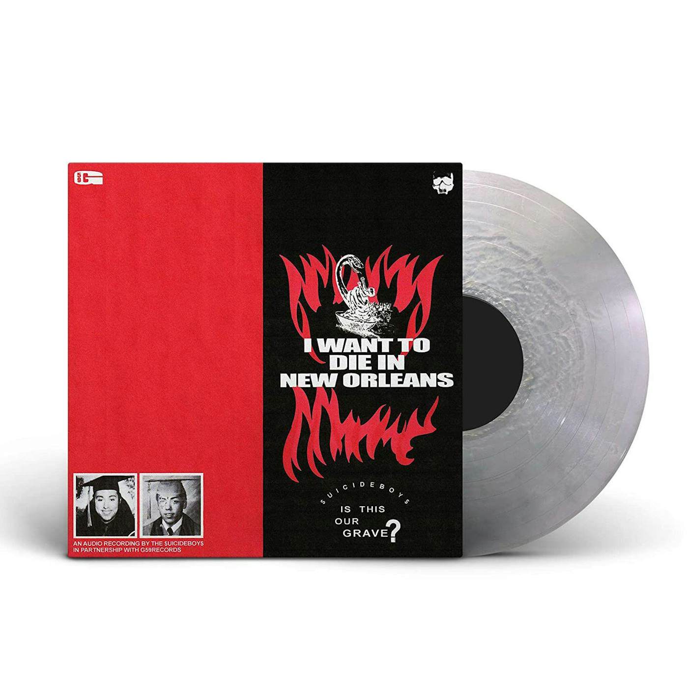 $uicideboy$ I Want To Die In New Orleans (Silver) Vinyl Record