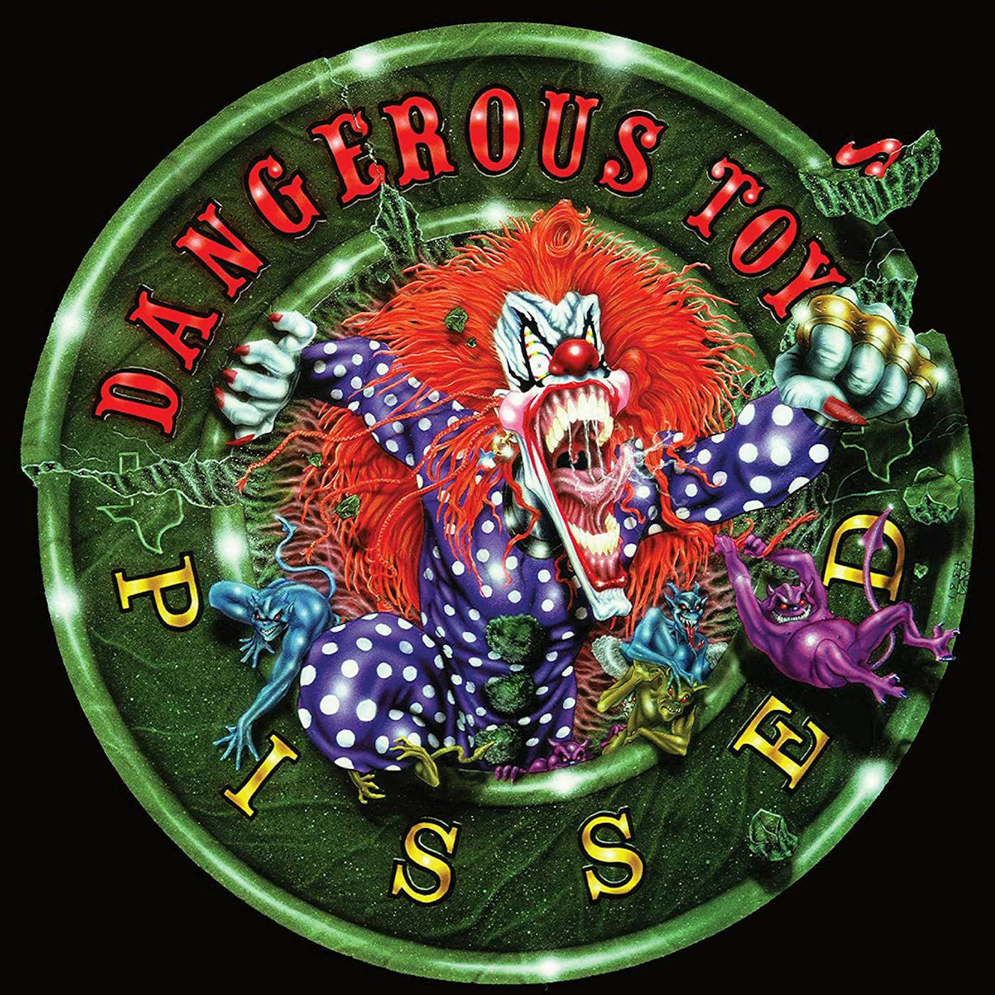 Dangerous Toys Pissed (Red) Vinyl Record