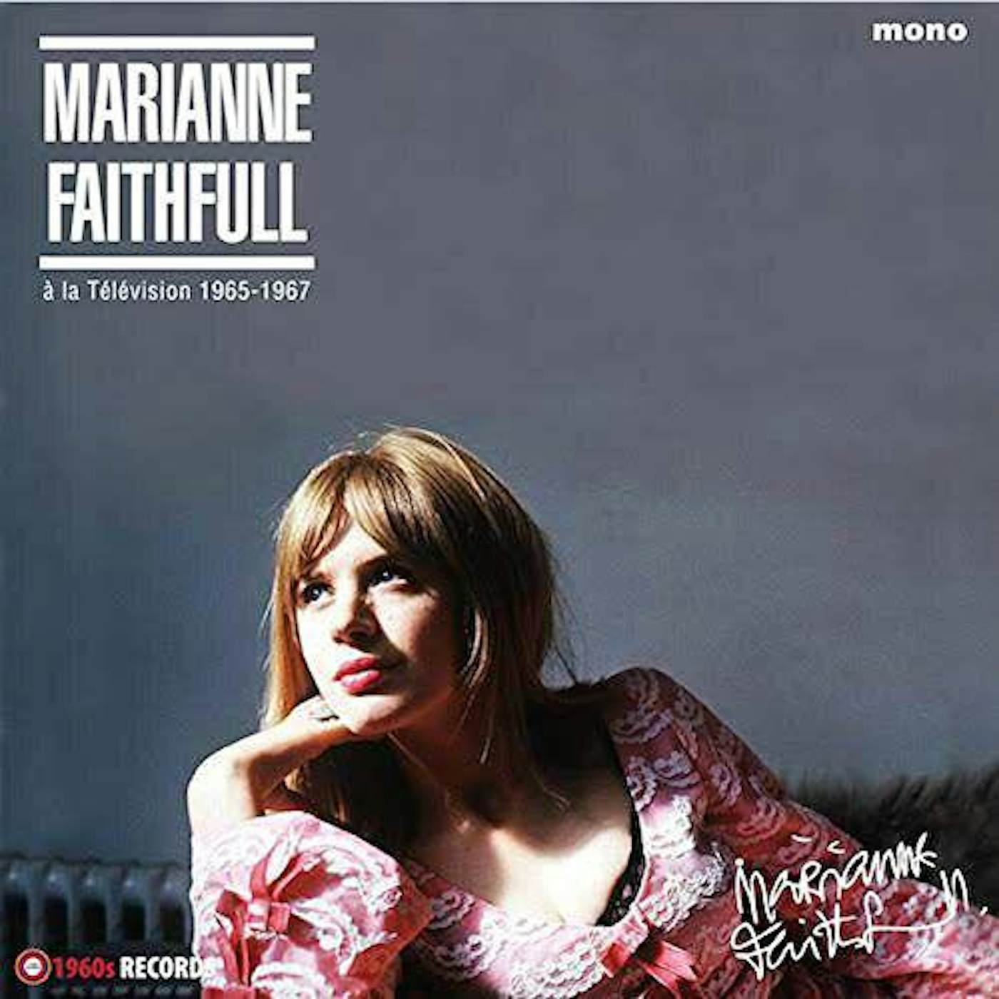 Marianne Faithfull LA TELEVISION 1965-67 Vinyl Record