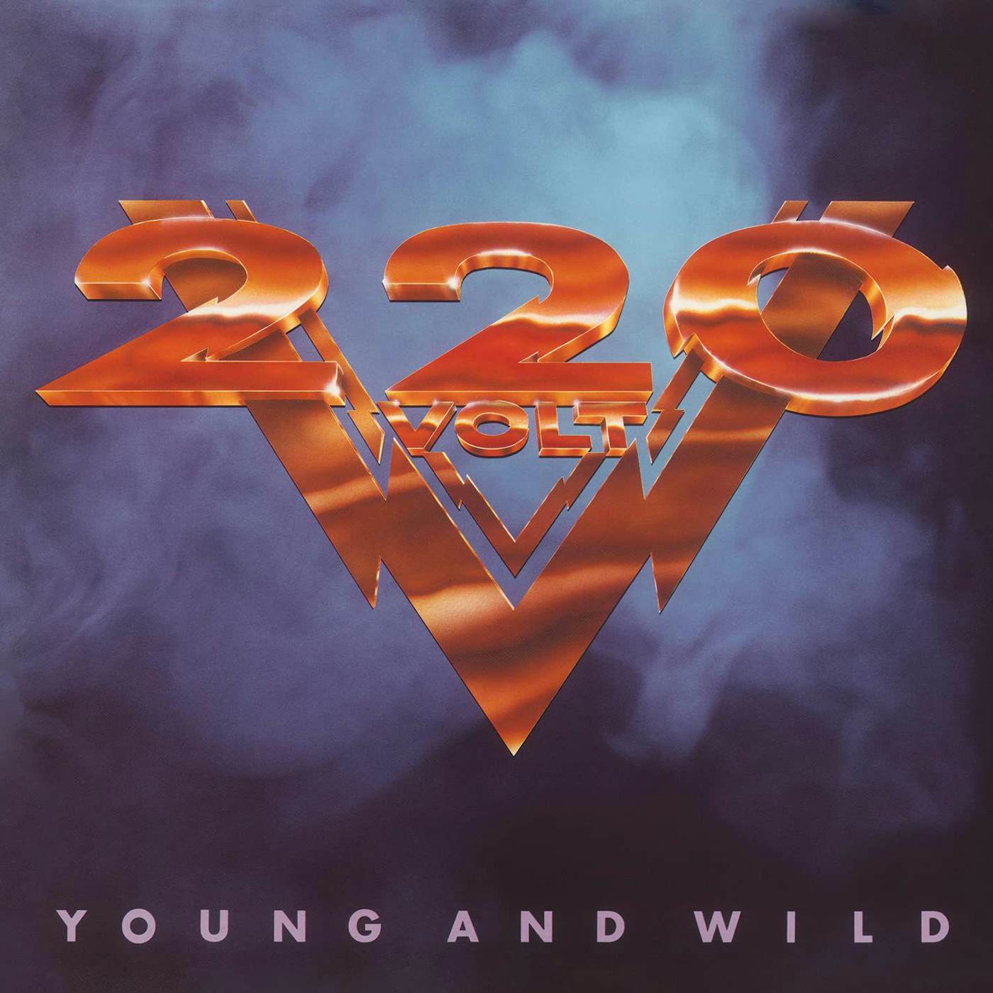 220 Volt Young & Wild (180g/Crystal Clear, Gold & Red Marbled) Vinyl Record
