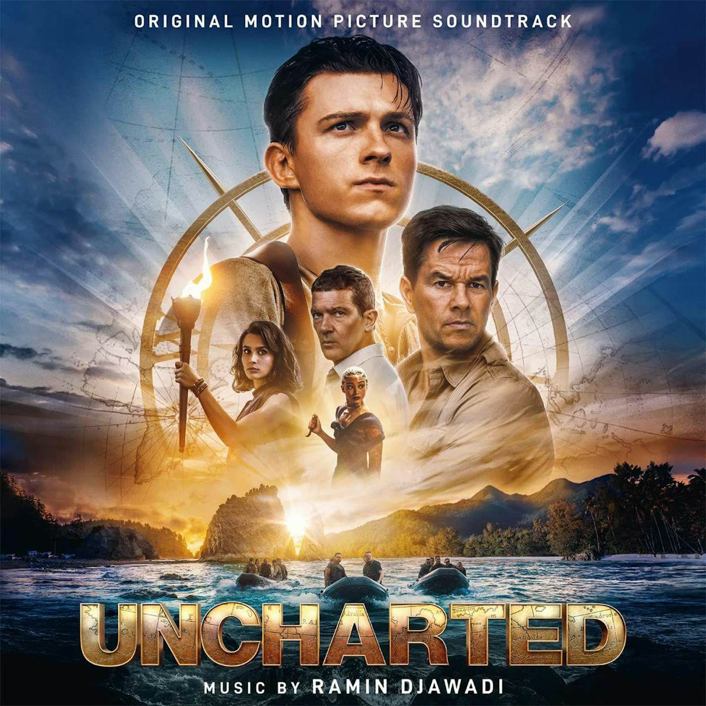 Ramin Djawadi UNCHARTED Original Soundtrack (LIMITED WHITE VINYL/180G/2LP) Vinyl Record