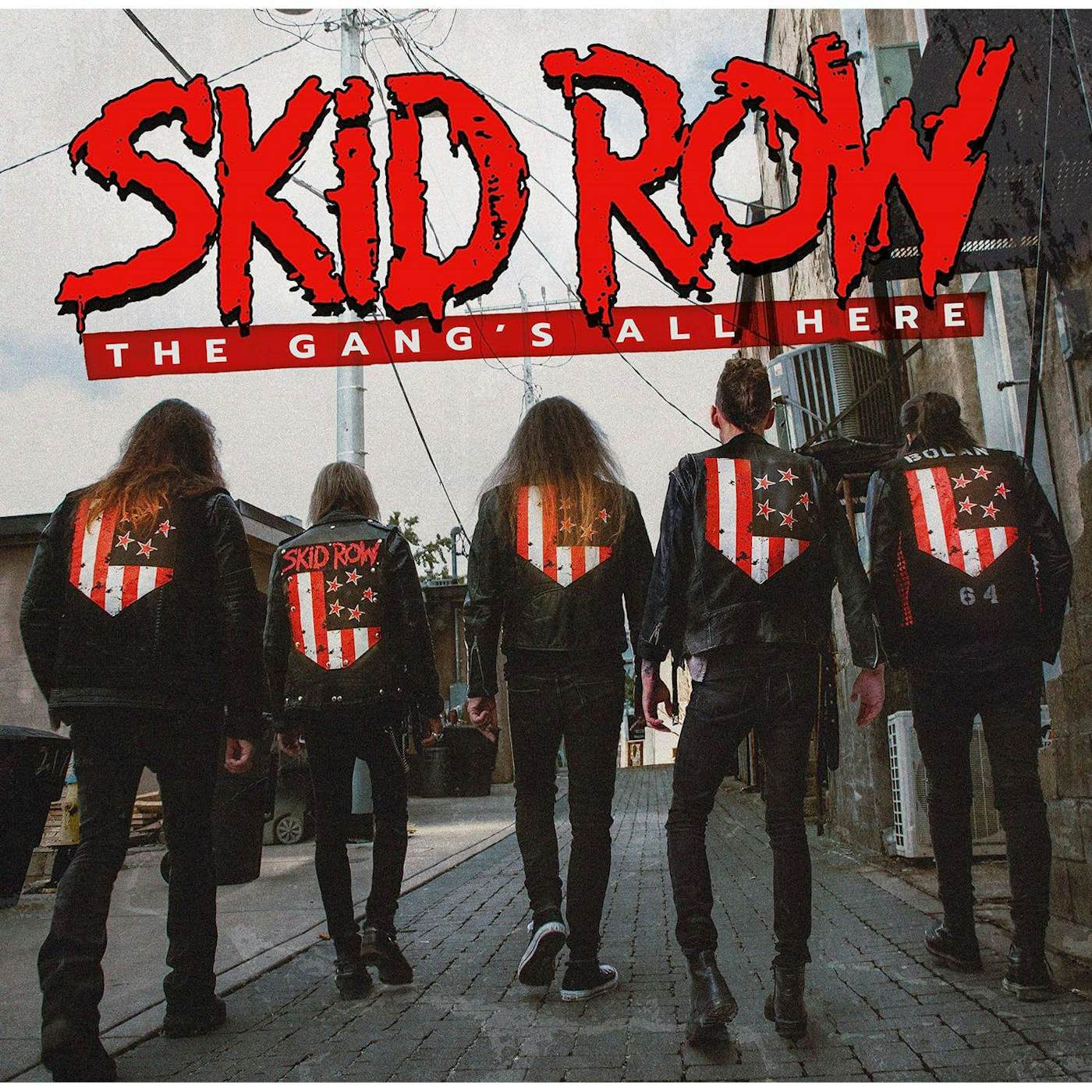 Skid Row GANG'S ALL HERE (LIMITED/RED VINYL) Vinyl Record