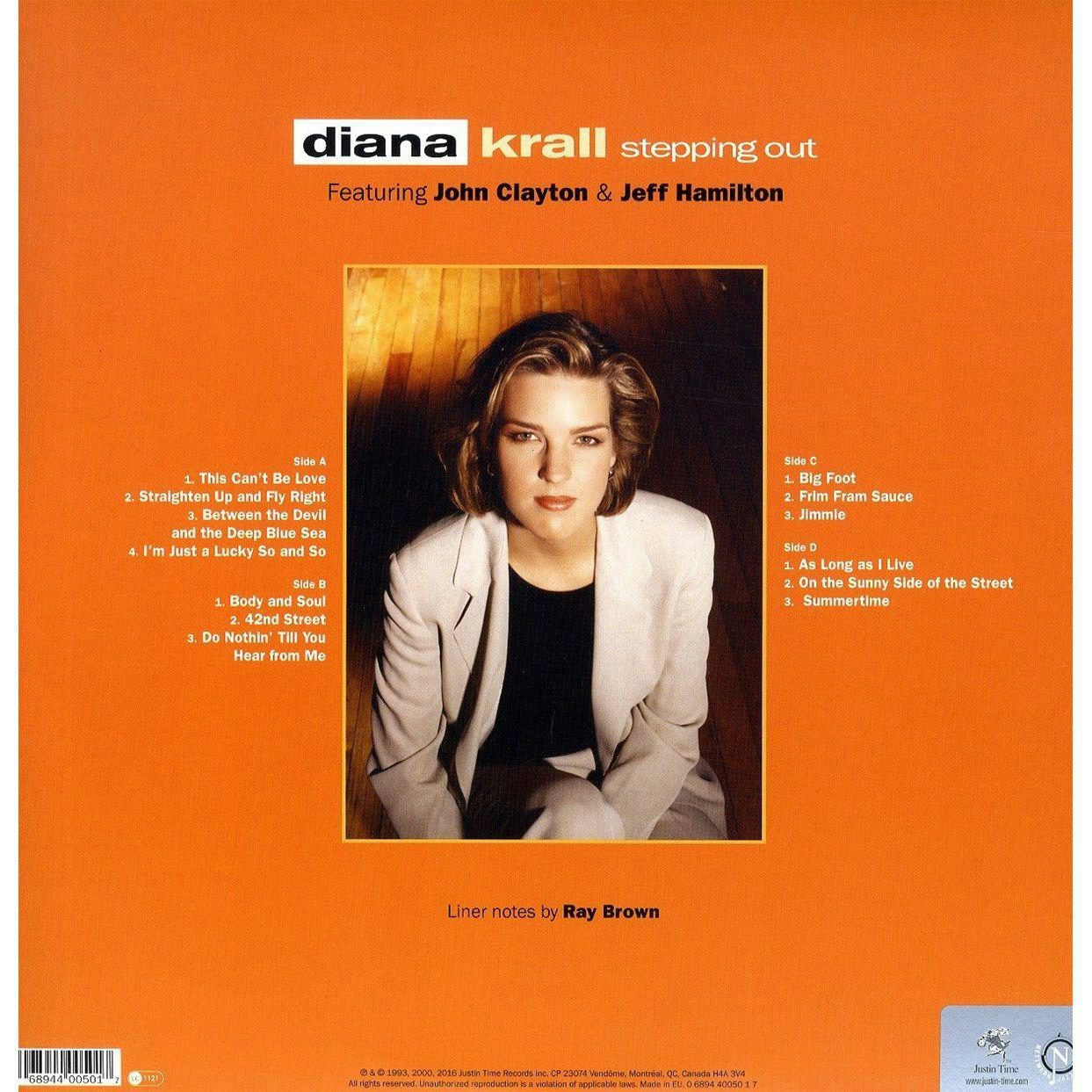 DIANA KRALL 2LP stepping out US盤-