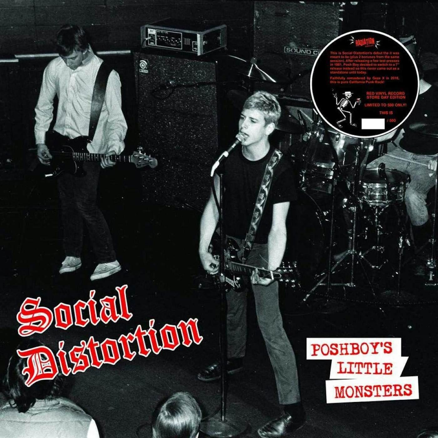 Social Distortion POSHBOY'S LITTLE MONSTERS Vinyl Record