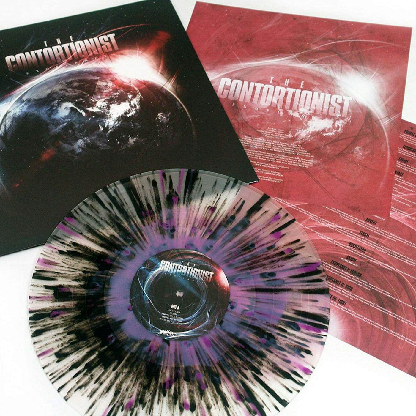 The Contortionist Exoplanet (Redux) (Milky Clear & Violet & Black Orchid Splatter) Vinyl Record
