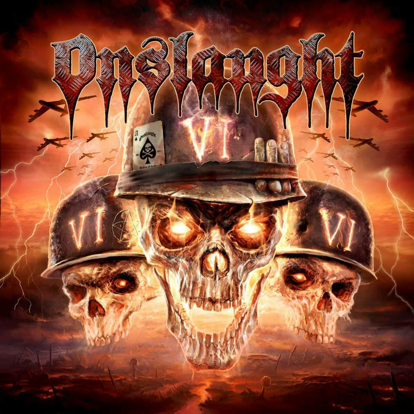 Onslaught Vi (Red Vinyl Record) 