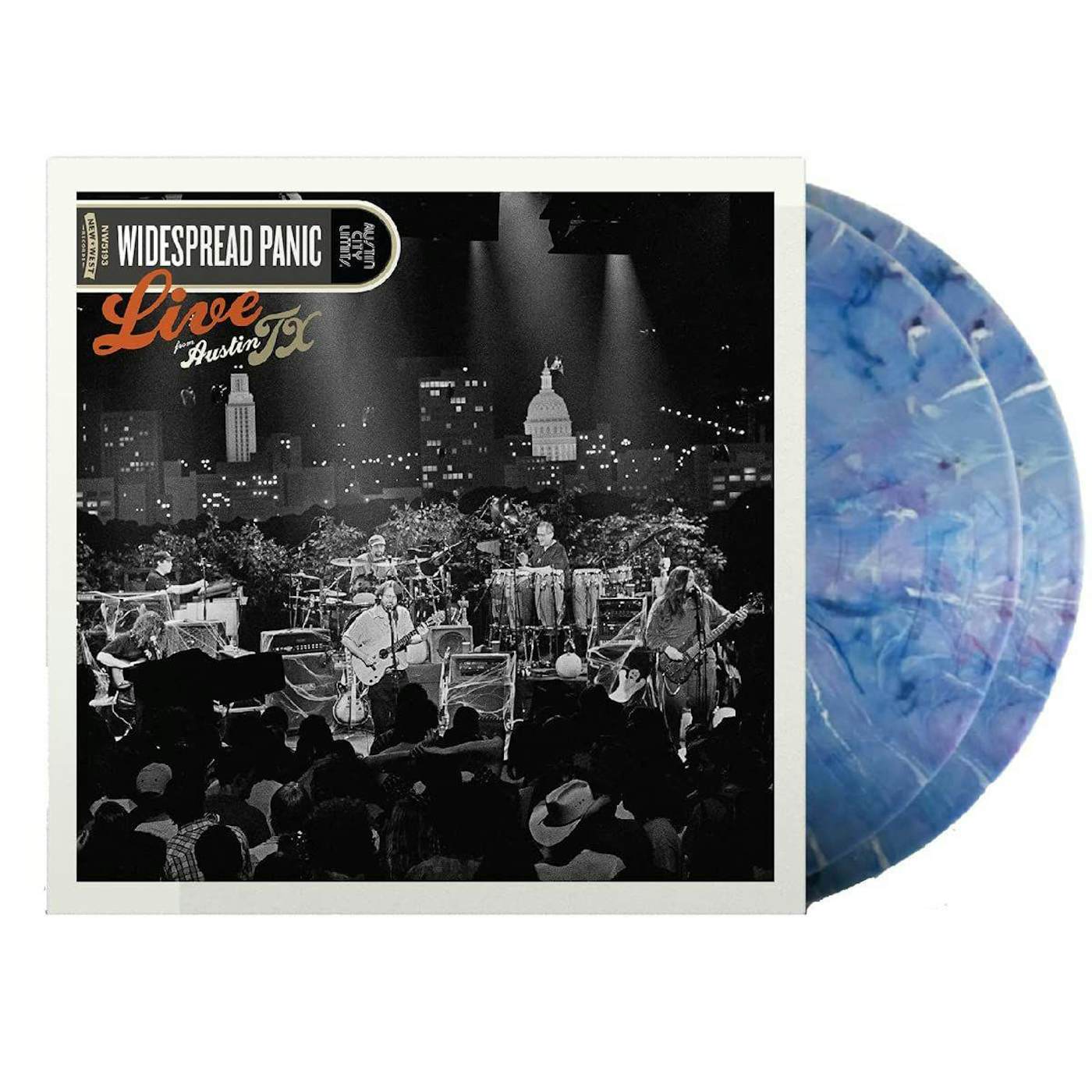 Widespread Panic LIVE FROM AUSTIN, TX (CHILLY WATER BLUE VINYL/2LP) Vinyl Record