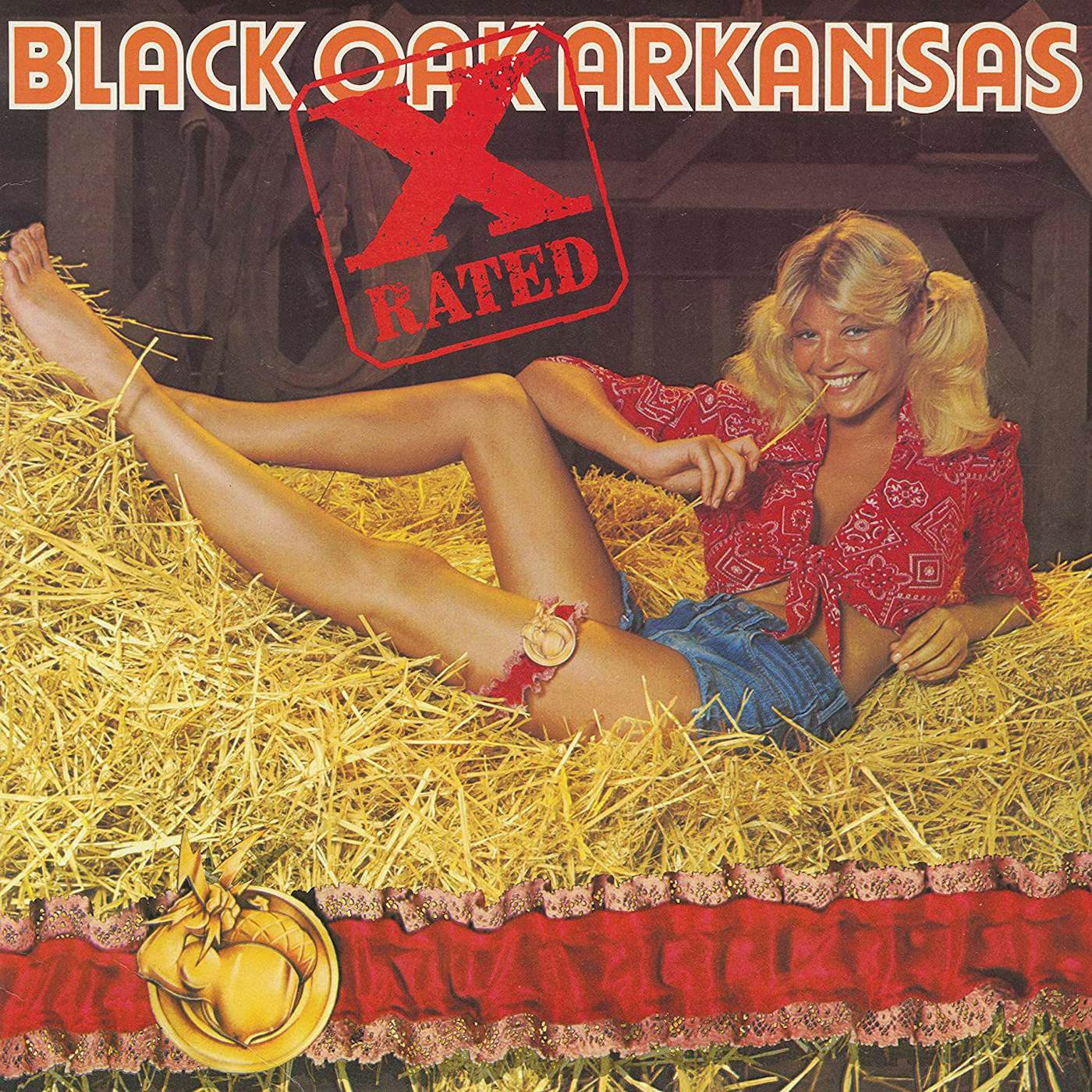 Black Oak Arkansas X RATED (RED VINYL/REISSUE) Vinyl Record