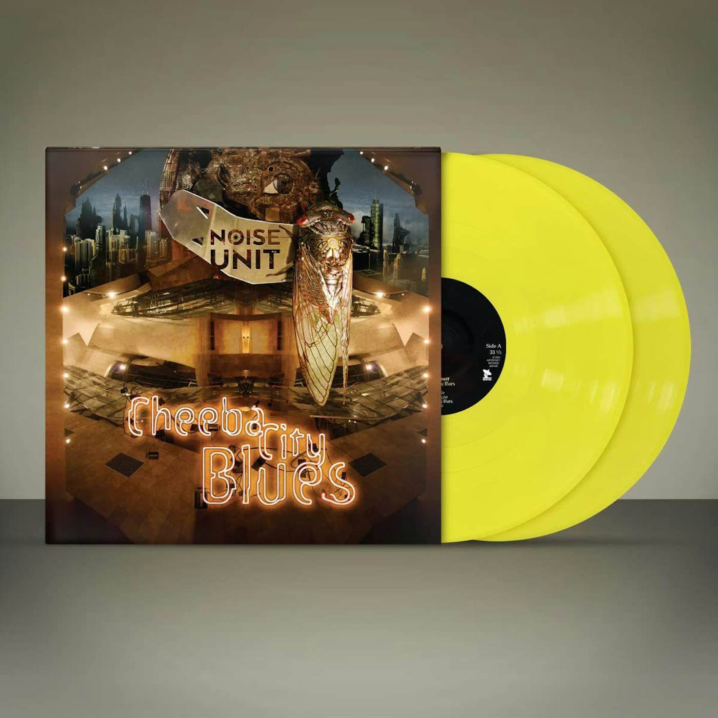 Noise Unit Cheeba City Blues (2LP/Yellow) Vinyl Record