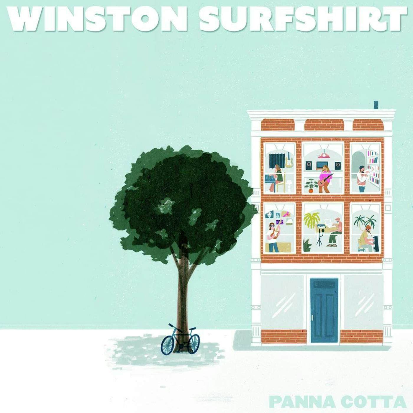 Winston Surfshirt PANNA COTTA (BABY BLUE VINYL) Vinyl Record