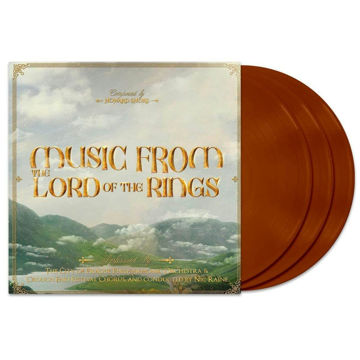 The City of Prague Philharmonic Orchestra LORD OF THE RINGS TRILOGY (3LP) Vinyl Record