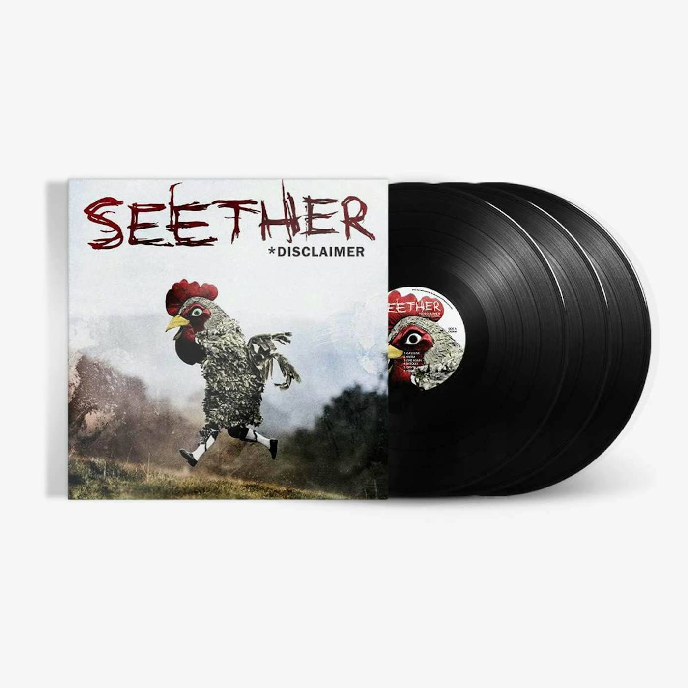Seether DISCLAIMER (20TH ANNIVERSARY EDITION) (3LP) Vinyl Record