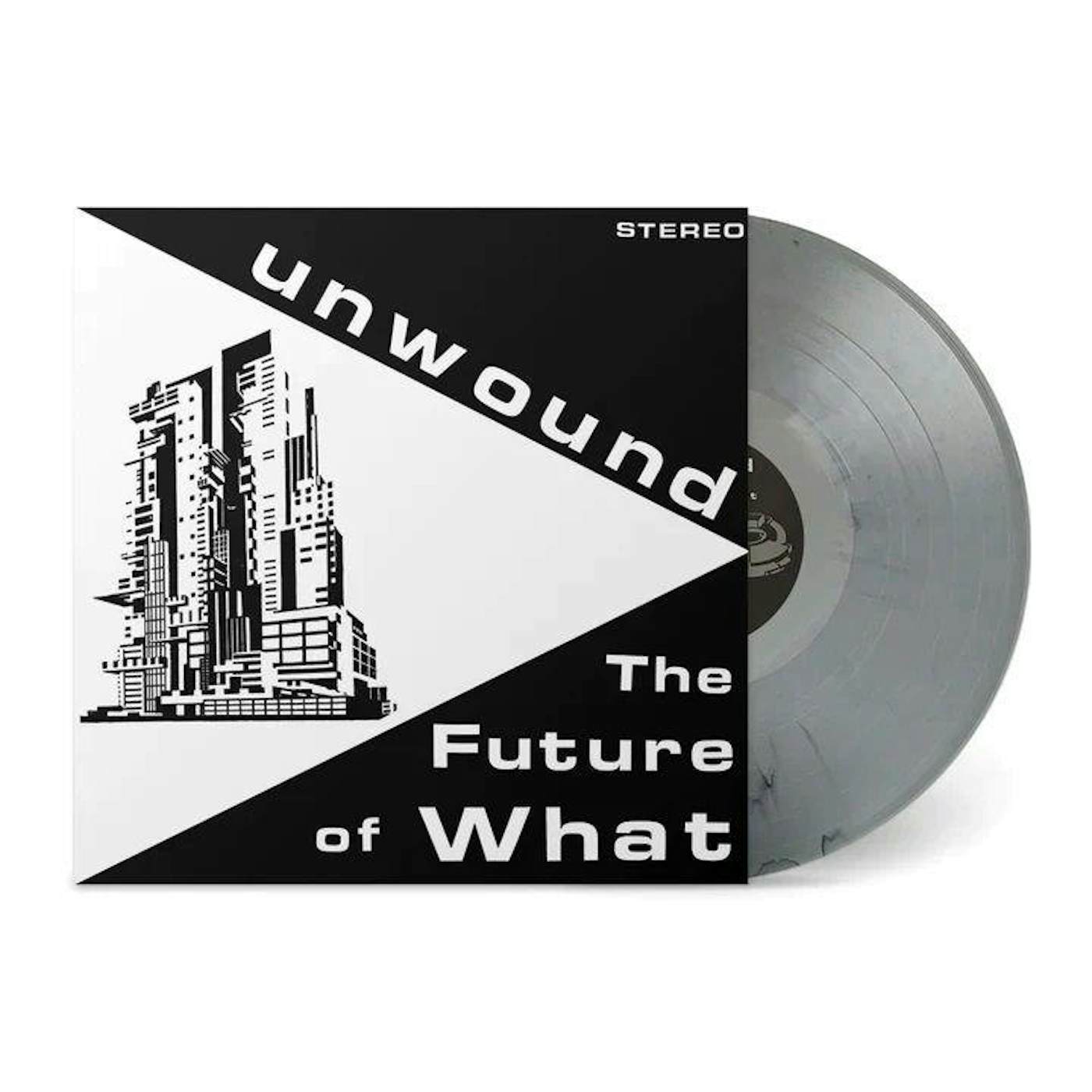 Unwound FUTURE OF WHAT (BLACK & WHITE EXPLOSION VINYL) Vinyl Record