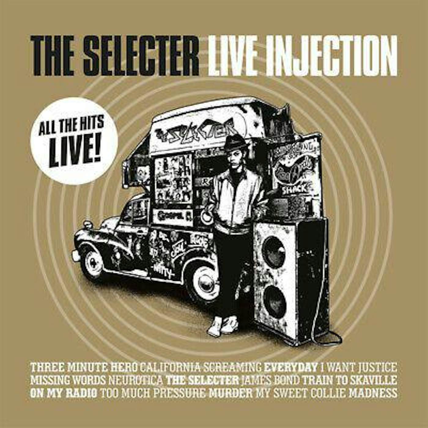 Selecter Live Injection (White Vinyl Record)