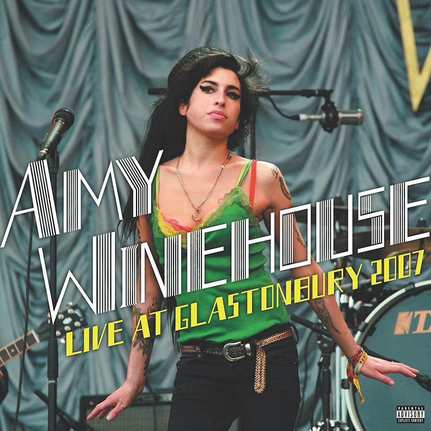 Amy Winehouse Live At Glastonbury 2007 (Clear/2LP) Vinyl Record