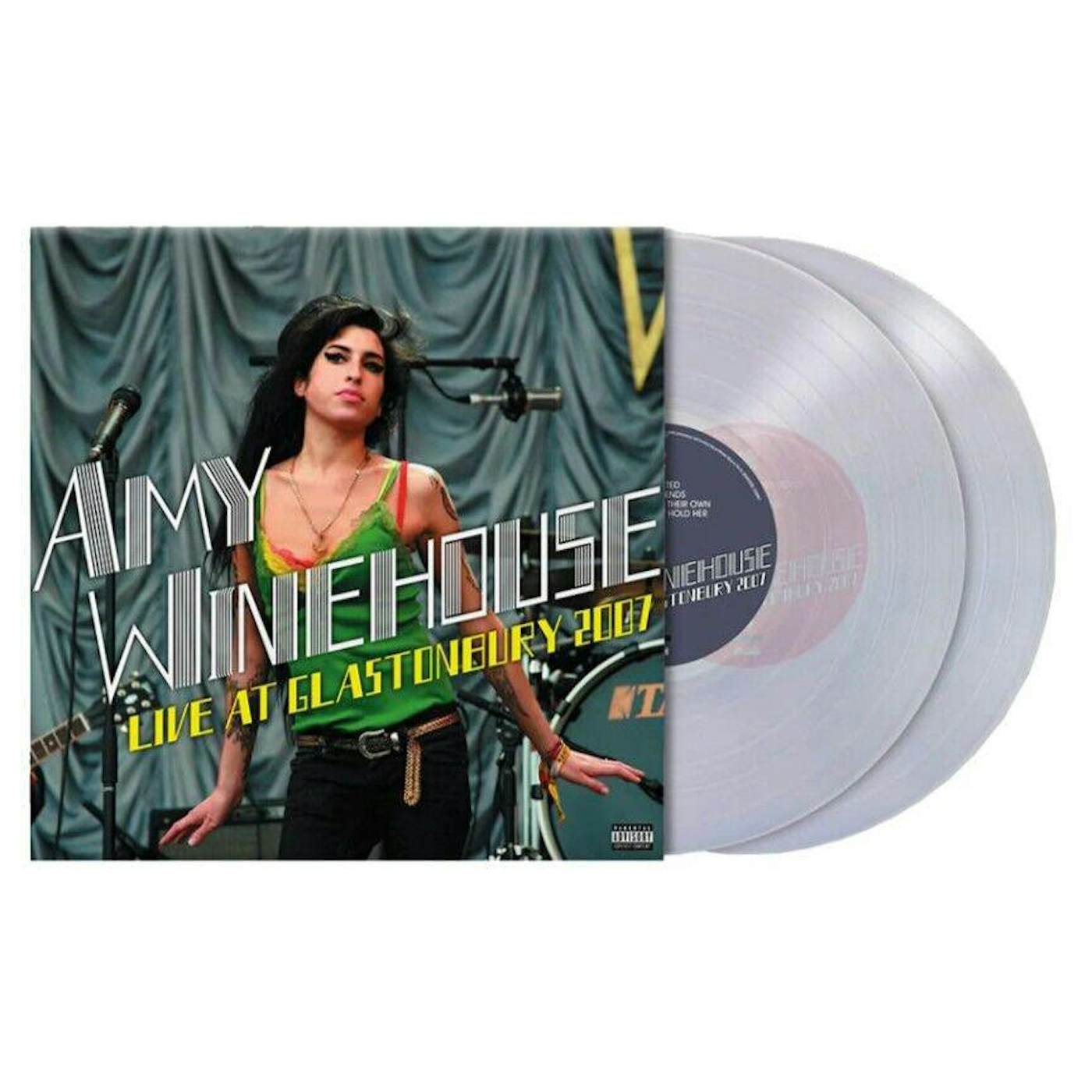 Amy Winehouse Live At Glastonbury 2007 (Clear/2LP) Vinyl Record