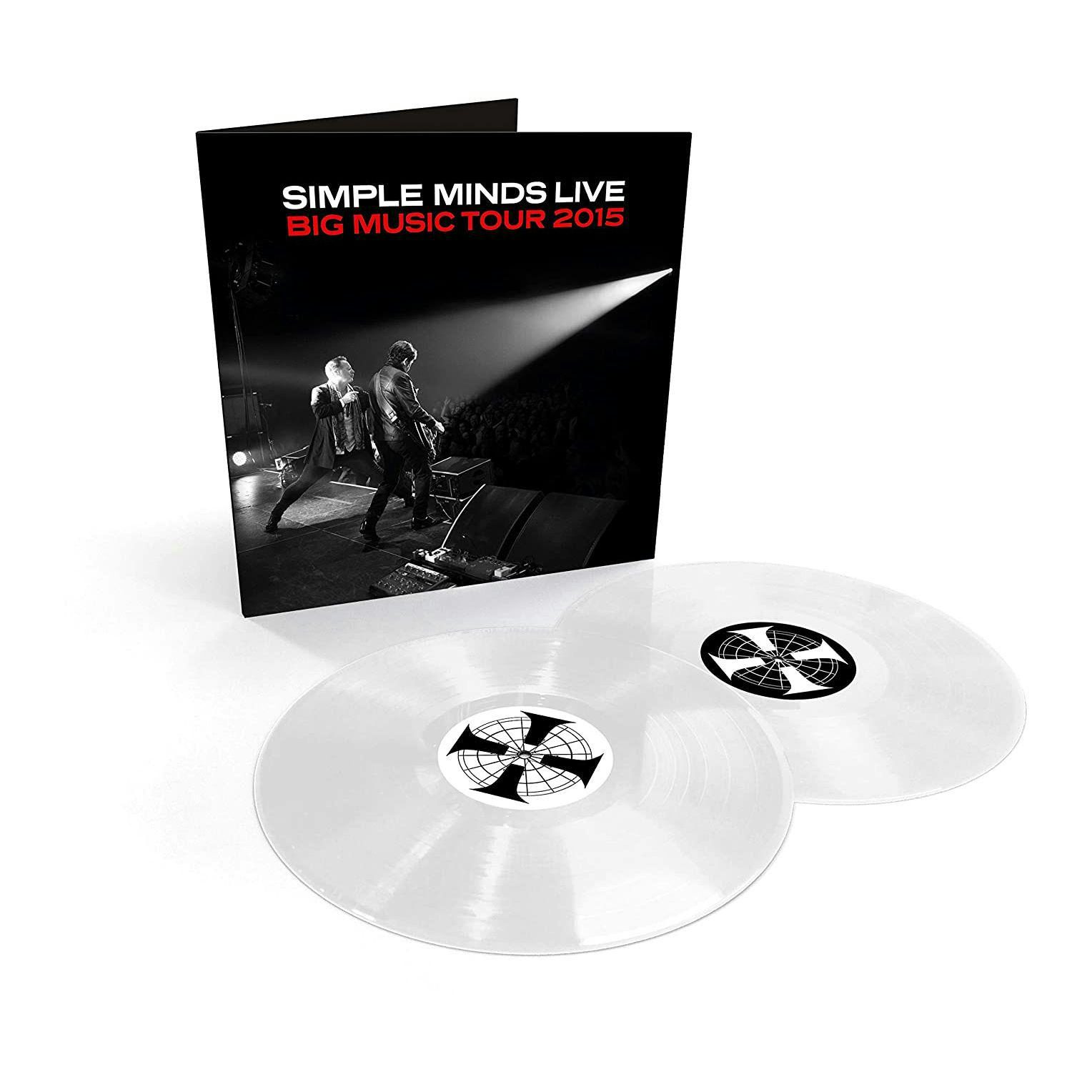 Simple Minds BIG MUSIC TOUR 2015 (LIVE) Vinyl Record