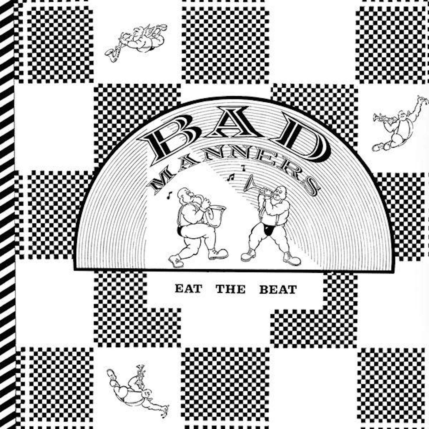 Bad Manners EAT THE BEAT (WHITE VINYL) Vinyl Record