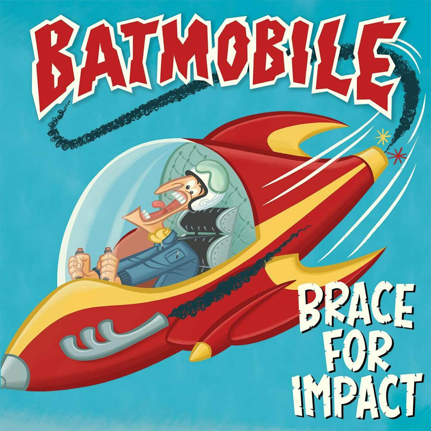 Batmobile BRACE FOR IMPACT (LIMITED/TRANSLUCENT YELLOW/180G) Vinyl Record