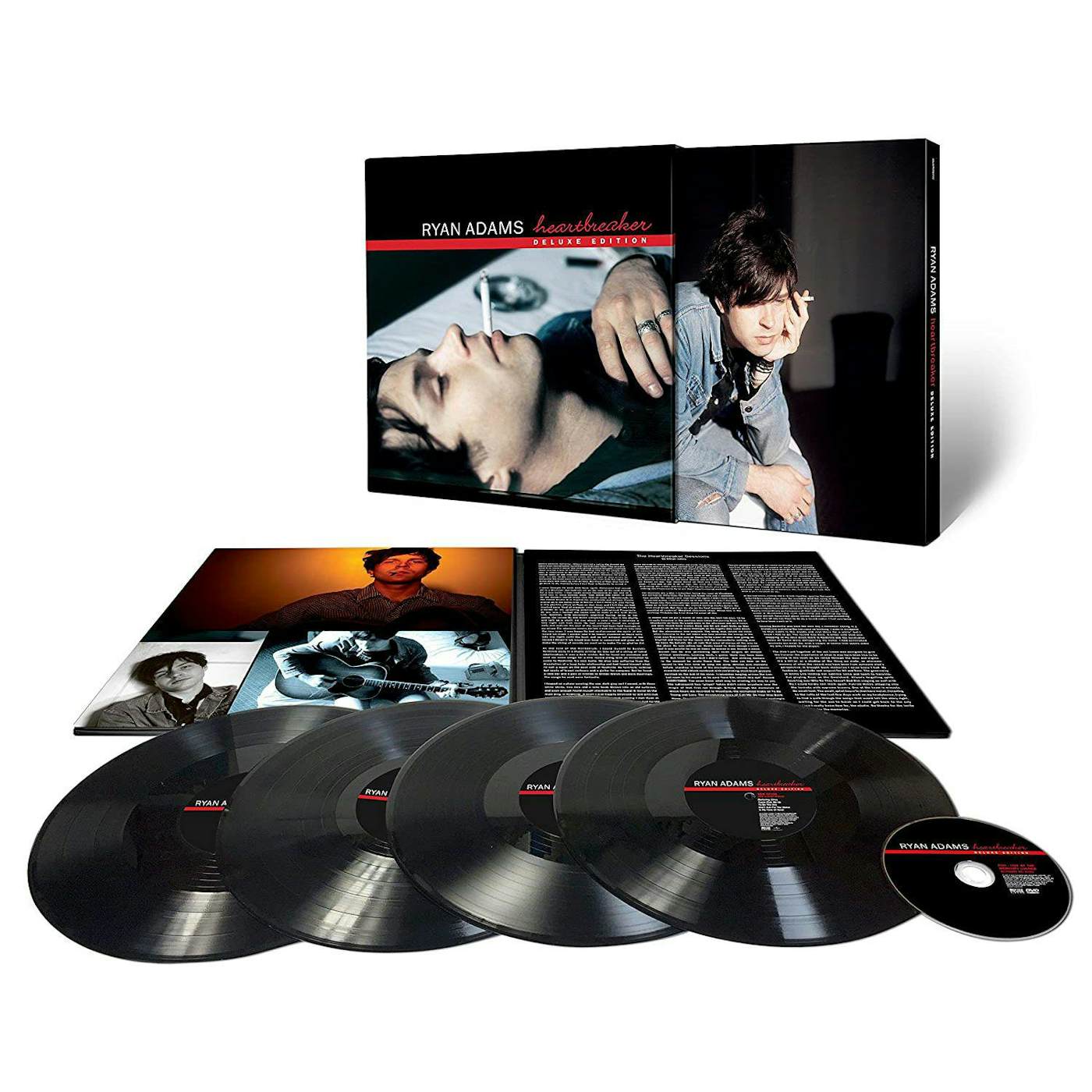 Ryan Adams HEARTBREAKER (4LP/DVD/DELUXE EDITION) Vinyl Record