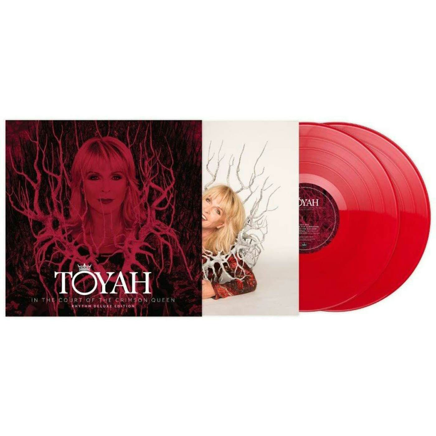 Toyah In The Court Of The Crimson Queen: Rhythm (Deluxe Edition/Red/140g/Revised Artwork & Lyrics) Vinyl Record