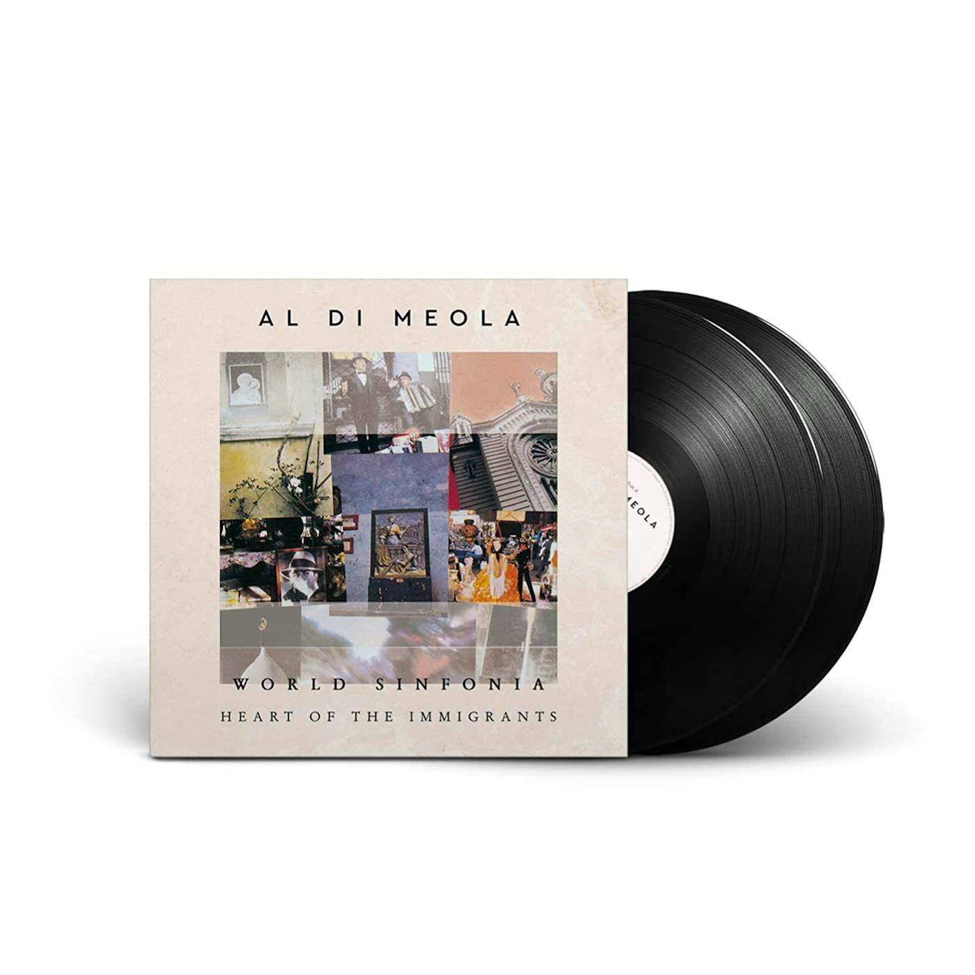 Al Di Meola WORLD SINFONIA: HEART OF THE IMMIGRANTS (2LP) Vinyl Record