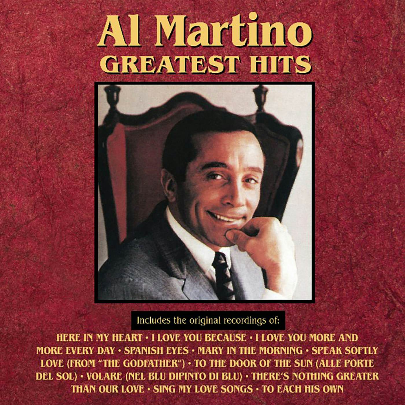 Al Martino Greatest Hits Vinyl Record