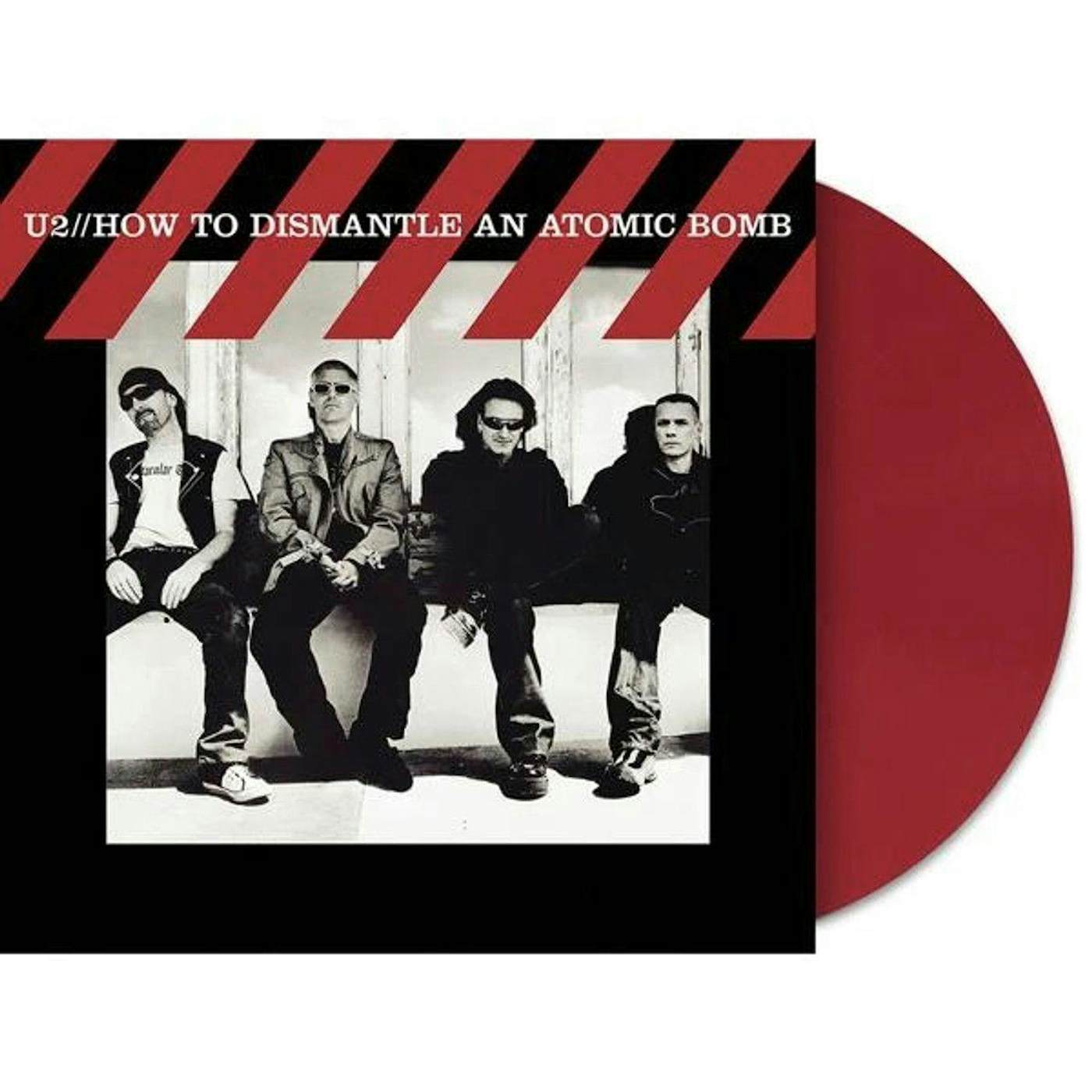 U2 How To Dismantle An Atomic Bomb (Red) Vinyl Record