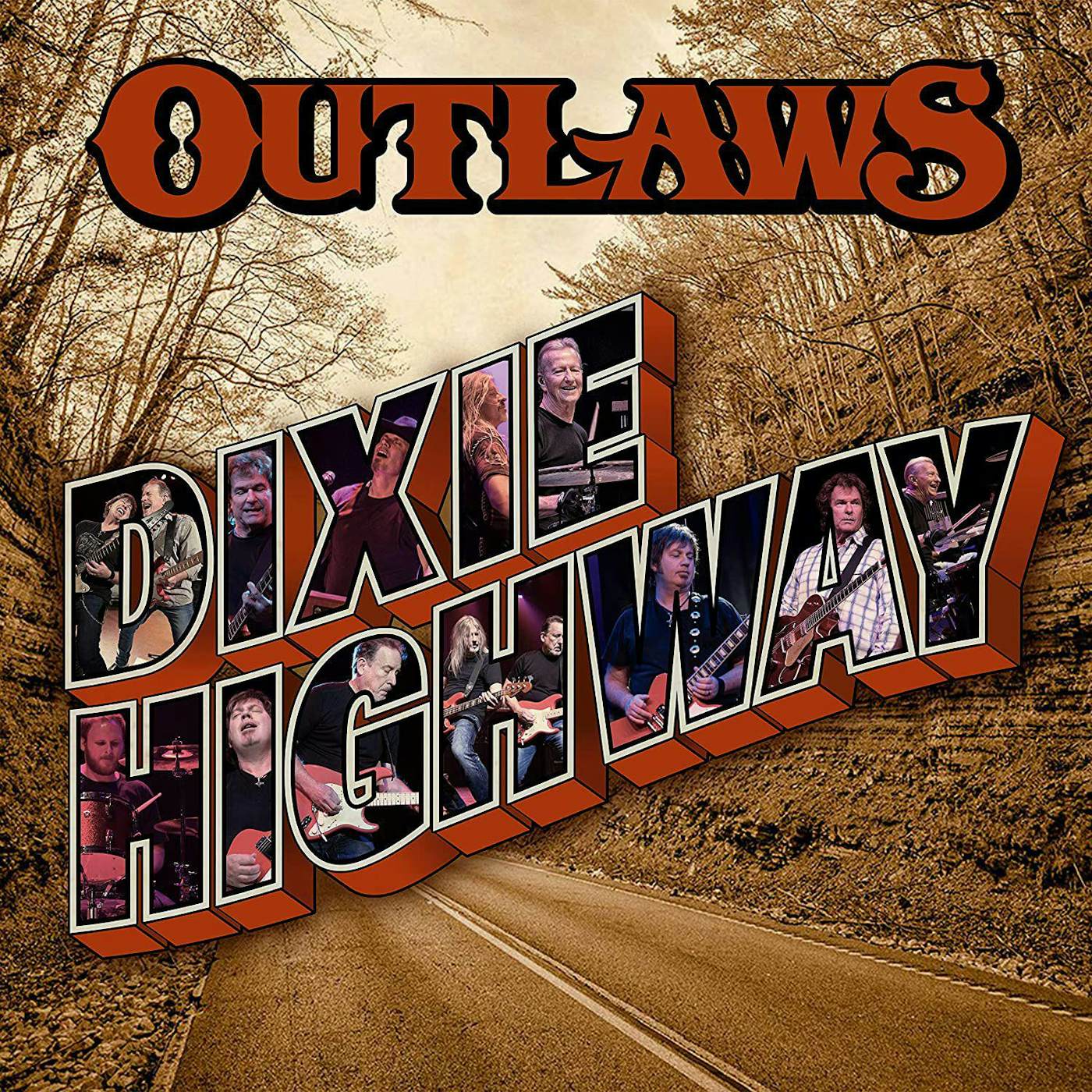 Outlaws DIXIE HIGHWAY Vinyl Record