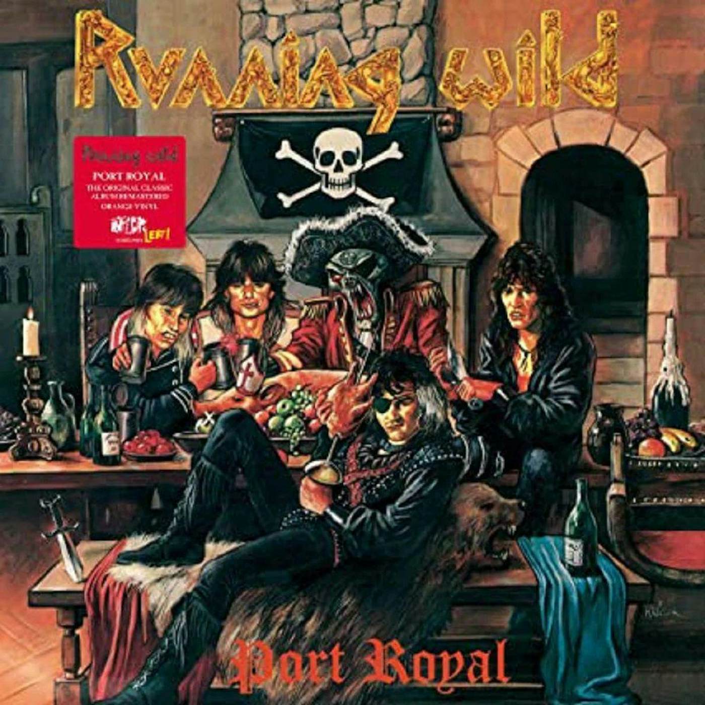 Running Wild Port Royal (Orange) Vinyl Record