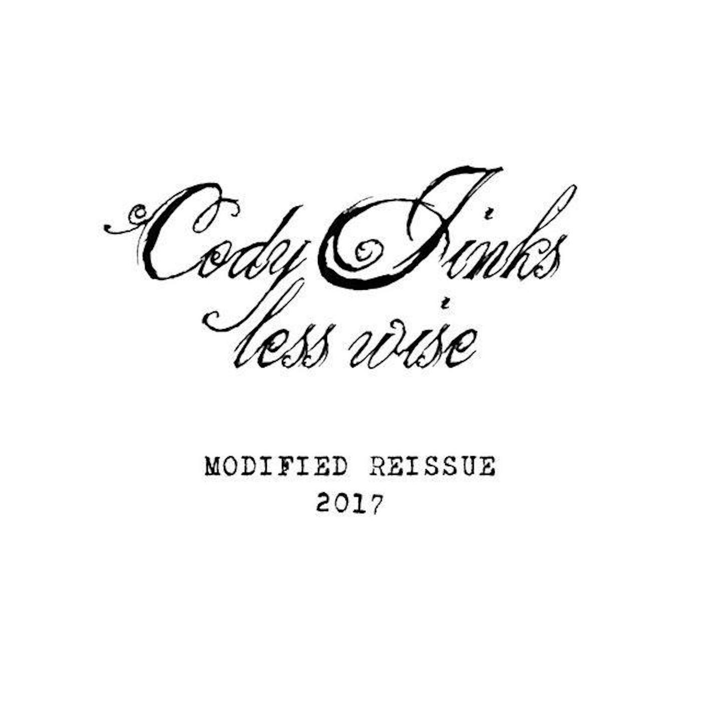 Cody Jinks Less Wise Modified (2LP) Vinyl Record