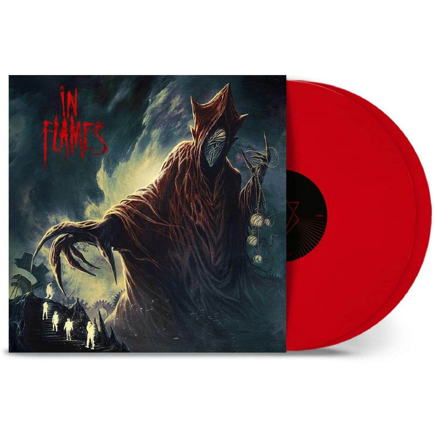 In Flames FOREGONE (RED VINYL) Vinyl Record