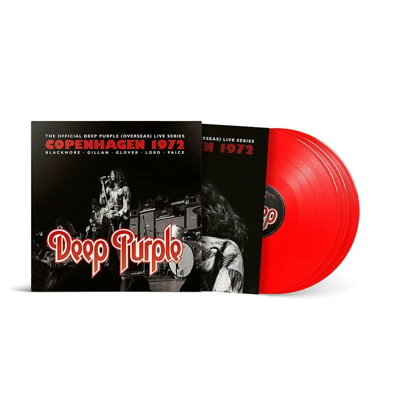 Sidst Luksus Vedrørende Deep Purple LIVE IN COPENHAGEN 1972 (RED VINYL/3LP) Vinyl Record