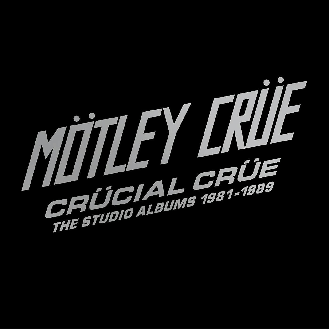 Mötley Crüe CRUCIAL CRUE - THE STUDIO ALBUMS 1981-1989 (LIMITED EDITION/5LP BOX) Vinyl Record